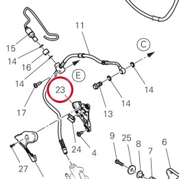 Passe-Tube 75812821A — réf. 75812821A | Ducati Store