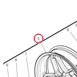 Jante roue av. 50123101AA — réf. 50123101AA | Ducati Store
