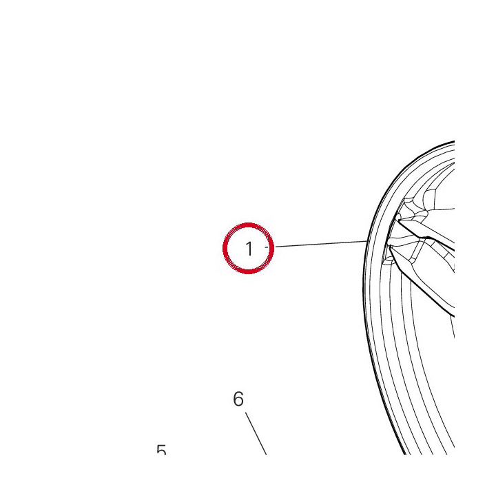 Jante roue ar. 50212711AA — réf. 50212711AA | Ducati Store