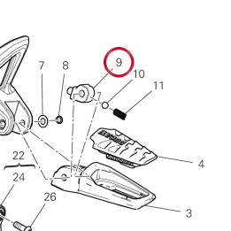 Bloque-Ressort 69610261A — réf. 69610261A | Ducati Store