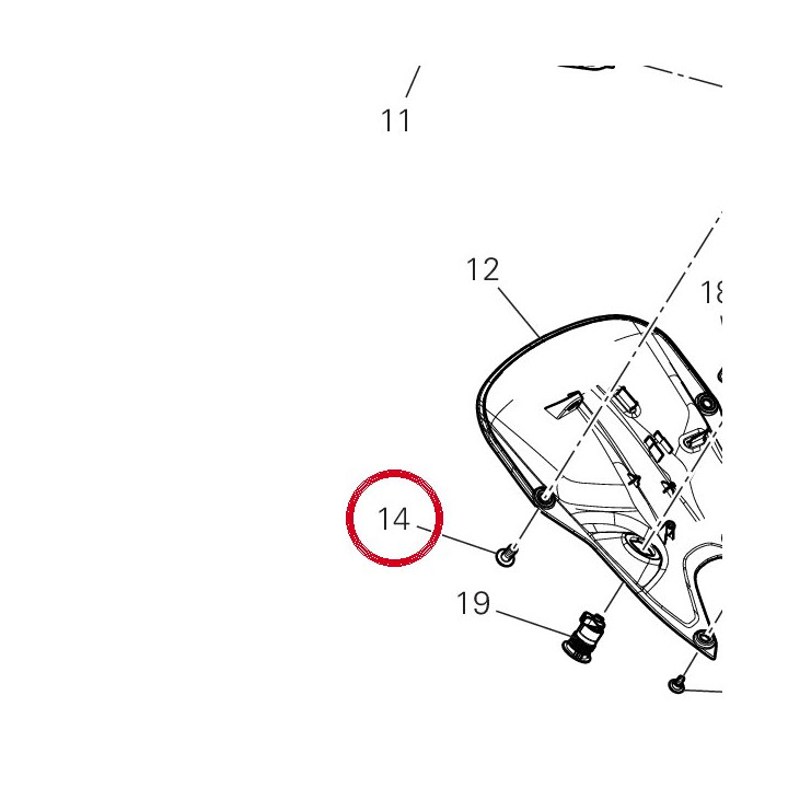 Vis M8X18 77244503B — réf. 77244503B | Ducati Store