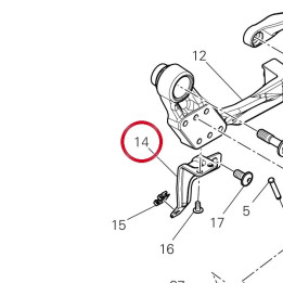 Equerre 8301P941AA — réf. 8301P941AA | Ducati Store