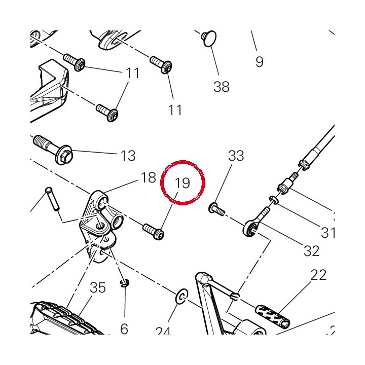 Vis 77157243B — réf. 77157243B | Ducati Store