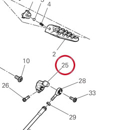 Bielle pedal vitesse — réf. 45613921AA | Ducati Store
