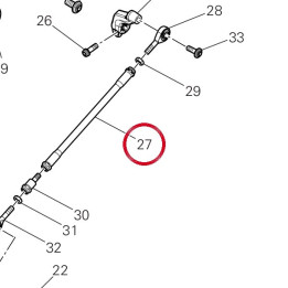 Tige 11723971AB — réf. 11723971AB | Ducati Store