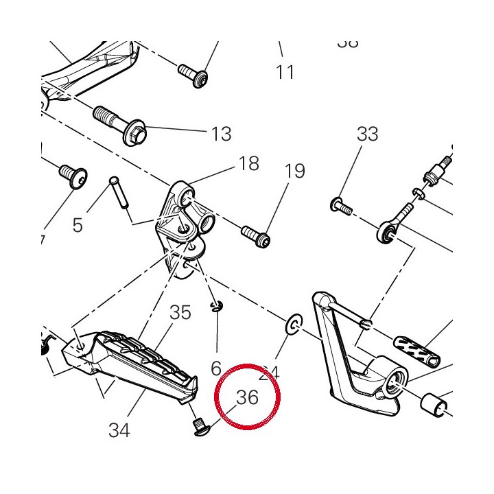Vis special 82115311A — réf. 82115311A | Ducati Store