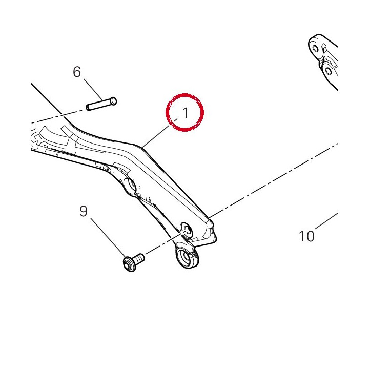 Plaque D. arrière — réf. 8241A891AA | Ducati Store