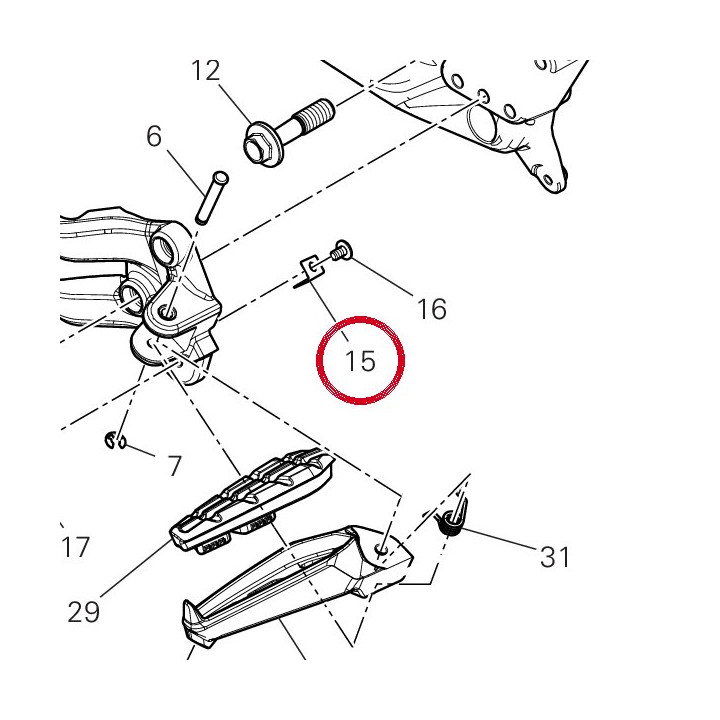 Tole 82719461AA — réf. 82719461AA | Ducati Store