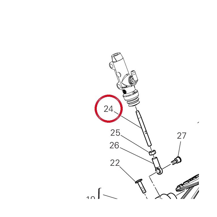 Tige 11714072AA — réf. 11714072AA | Ducati Store