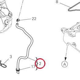 Tuyau drainage airbox — réf. 59019442A | Ducati Store