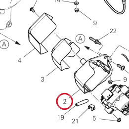 Support moteur soupape — réf. 8291S822A | Ducati Store