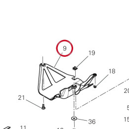 Sous-Carter D'Huile — réf. 4601R151B | Ducati Store