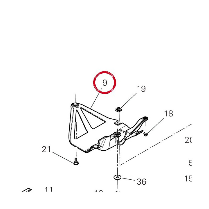 Sous-Carter D'Huile — réf. 4601R151B | Ducati Store