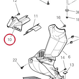 Cache 4801K141A — réf. 4801K141A | Ducati Store