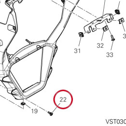 Vis special 77210943B — réf. 77210943B | Ducati Store