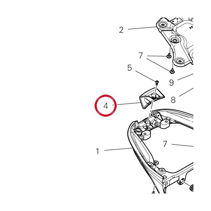 Cache 48217761A — réf. 48217761A | Ducati Store
