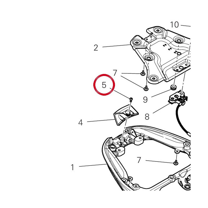 Vis tbei M5X12 77510331A — réf. 77510331A | Ducati Store
