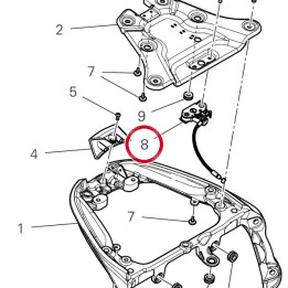 Plaquette 59810631A — réf. 59810631A | Ducati Store