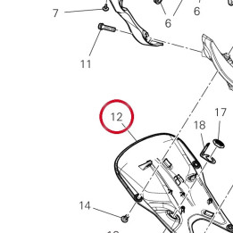 Cache Dessous-De-Corps — réf. 48217581A | Ducati Store