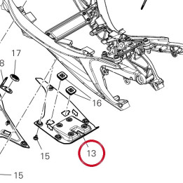 Cover ant. telaietto — réf. 48217571A | Ducati Store