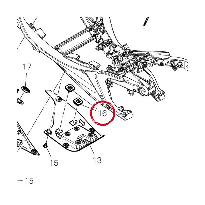 Bouchon 8721H162A — réf. 8721H162A | Ducati Store