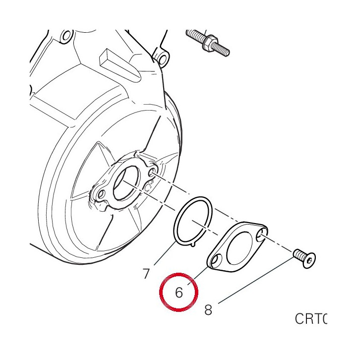 Couvercle capteur — réf. 24735581AY | Ducati Store