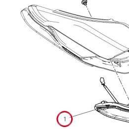 Clignotant avant droit — réf. 53010741C | Ducati Store