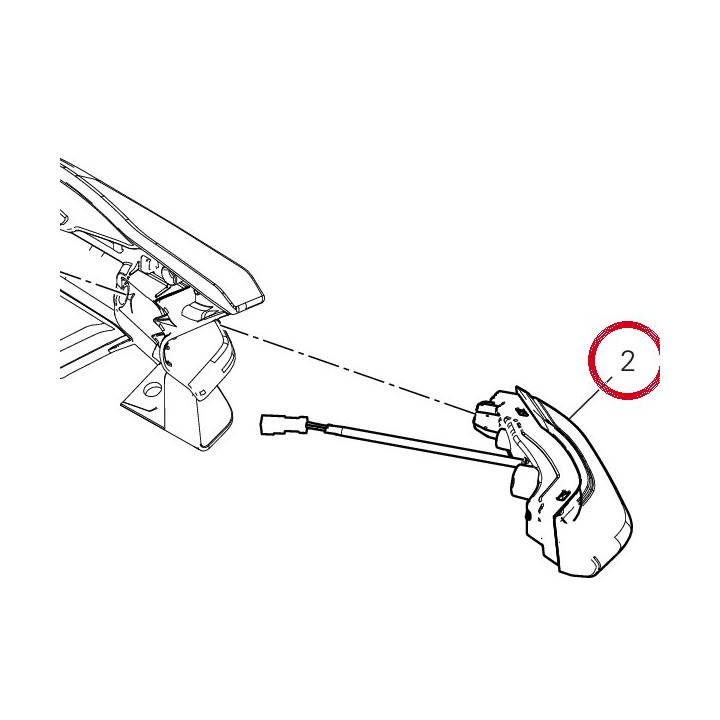 Clignotant avant gauche — réf. 53010751C | Ducati Store