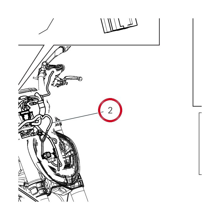 C╢blage principal 5101P761F — réf. 5101P761F | Ducati Store