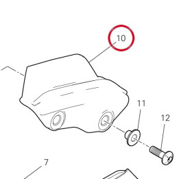 Patin chaîne inférieure — réf. 44711781A | Ducati Store