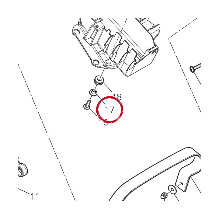 Entretoise 71614111A — réf. 71614111A | Ducati Store