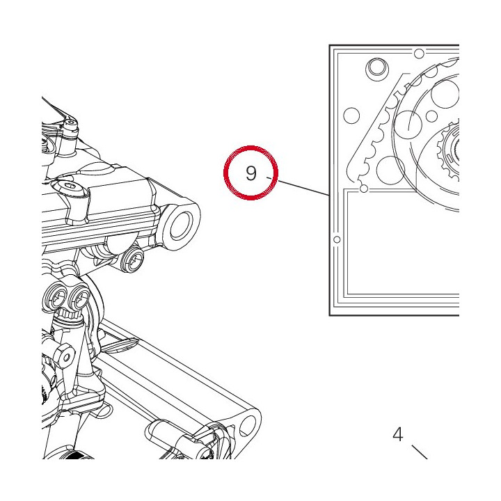 Kit transmission secondaire — réf. 67621371A | Ducati Store