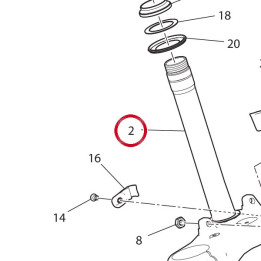 Base di sterzo 34221221AA — réf. 34221221AA | Ducati Store