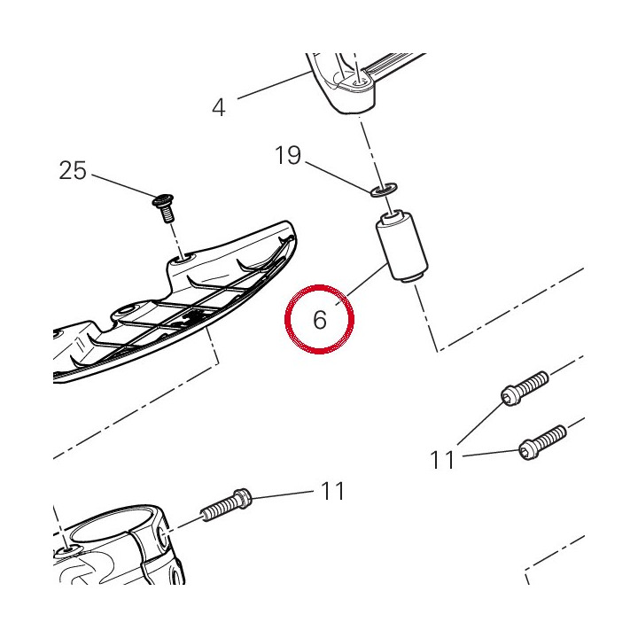 Antivibration 70011121A — réf. 70011121A | Ducati Store
