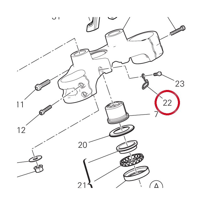 Passe-Tube Abs 75811951B — réf. 75811951B | Ducati Store