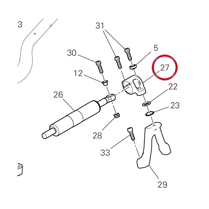 Crampon amortisseur — réf. 80812351AA | Ducati Store