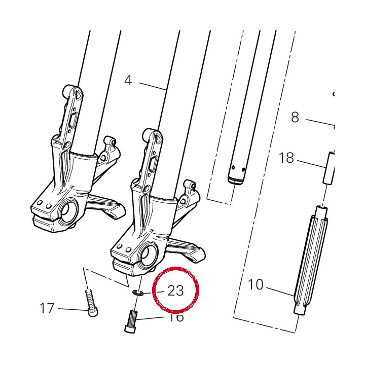 Rondelle, speciale 34912741A — réf. 34912741A | Ducati Store