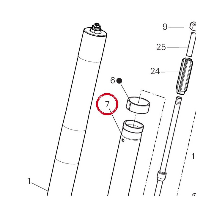 Coulisse droite complète — réf. 34923131A | Ducati Store