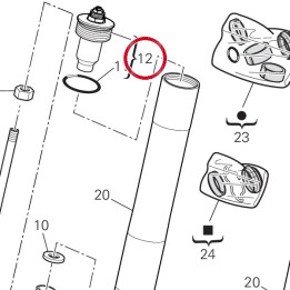 Bouchon complète droit — réf. 34923141A | Ducati Store