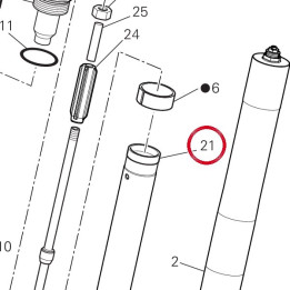 Coulisse gauche complète — réf. 34923111A | Ducati Store