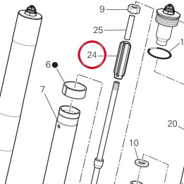 Guide ressort 34915051A — réf. 34915051A | Ducati Store