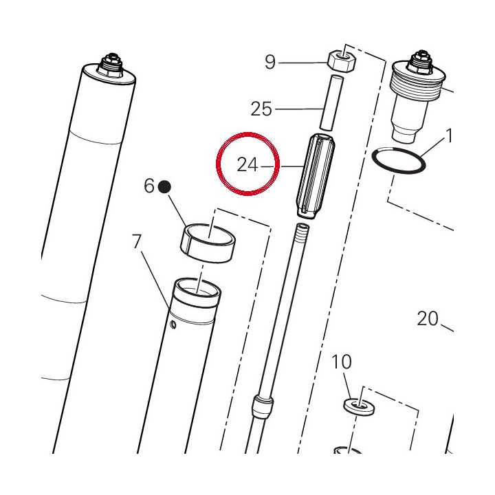Guide ressort 34915051A — réf. 34915051A | Ducati Store