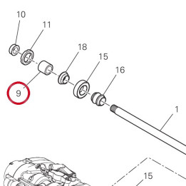 Vis sans tête filetée — réf. 7791A491AA | Ducati Store