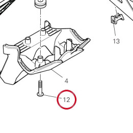 Vis taraud 77440571A — réf. 77440571A | Ducati Store