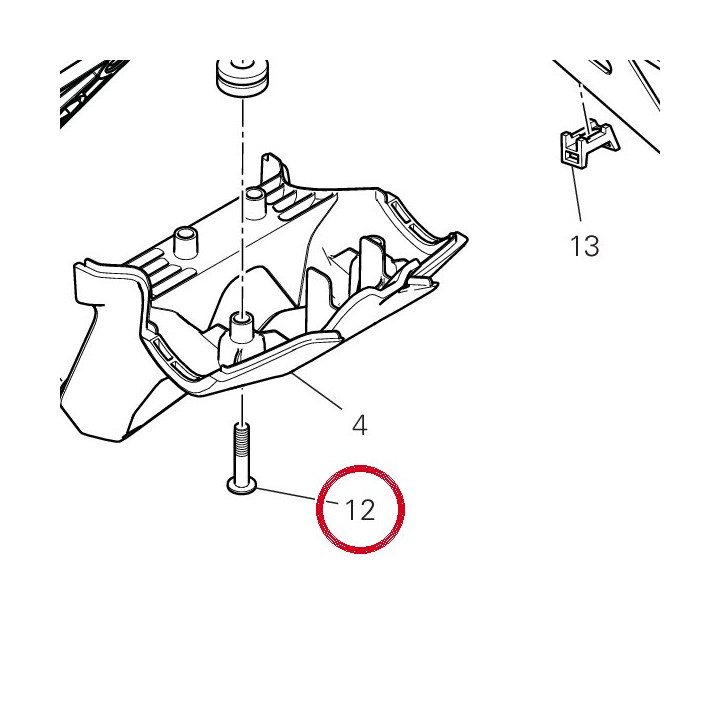 Vis taraud 77440571A — réf. 77440571A | Ducati Store