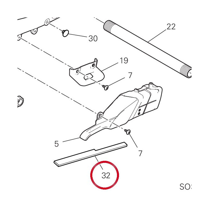 Tampon patin chaîne — réf. 86613751A | Ducati Store