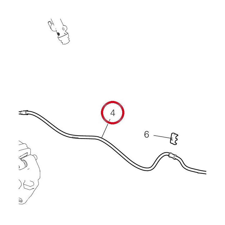 Durit Boitier-Etrier — réf. 61911771A | Ducati Store