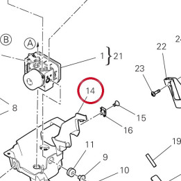 Support Abs 8291N541B — réf. 8291N541B | Ducati Store