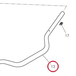 Guidon 36016151AA — réf. 36016151AA | Ducati Store