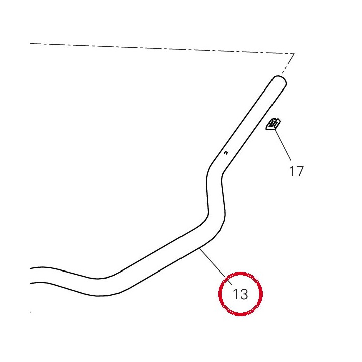 Guidon 36016151AA — réf. 36016151AA | Ducati Store